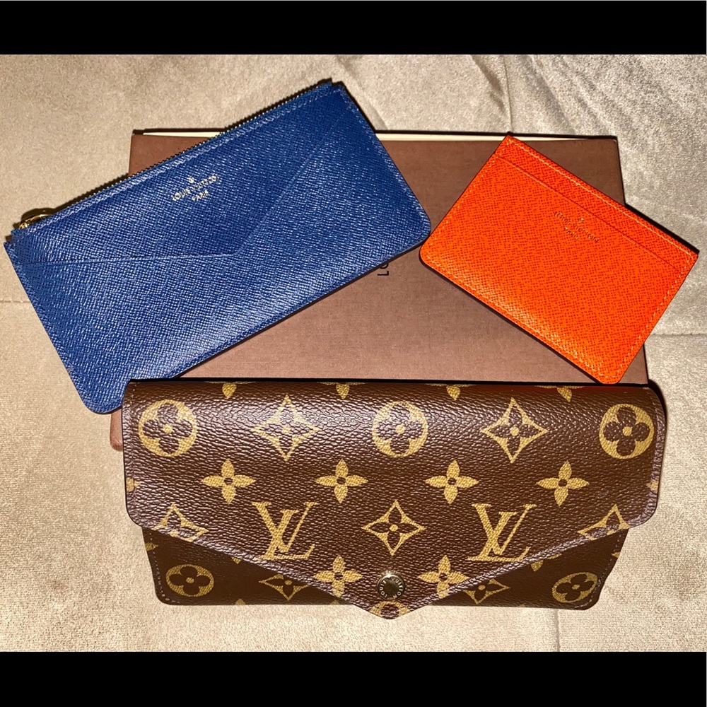 Louis Vuitton Monogram Jeanne Wallet w/inserts